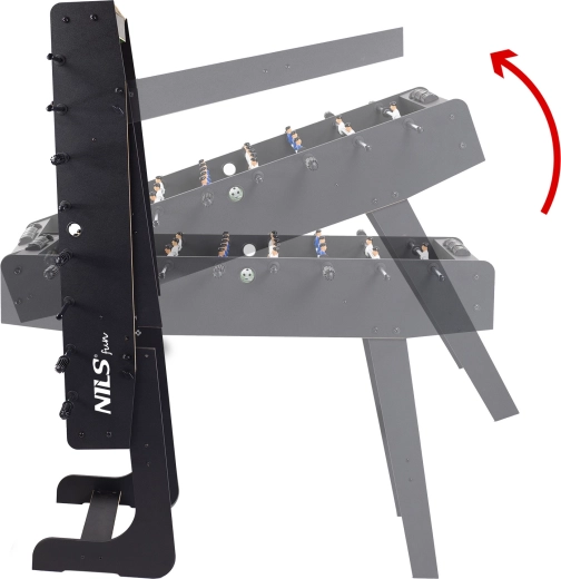 Skládací mechanismus šetří místo