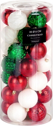 Nerozbitný materiál pro bezpečné svátky