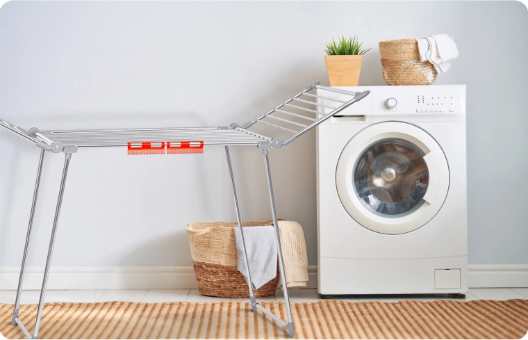 Více místa pro další prádlo