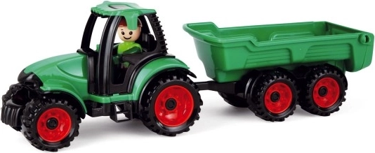 Traktor s vlečkou pro farmářskou práci