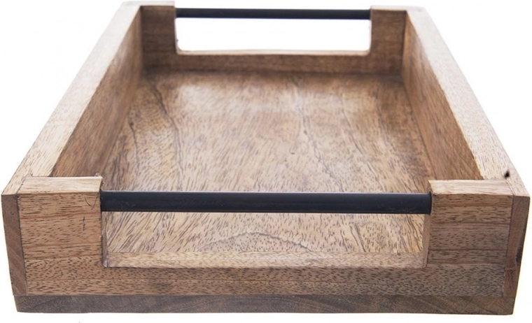 Prémiové mangové dřevo s přirozenou kresbou