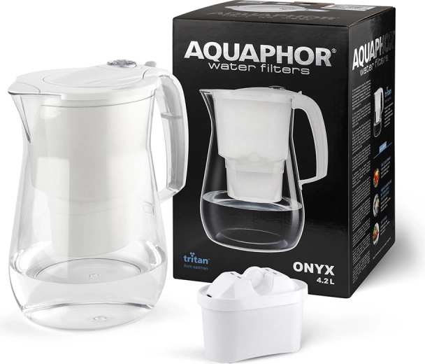 Filtrační džbánek 4,2 l onyx s vložkou b100-25 (bílá)