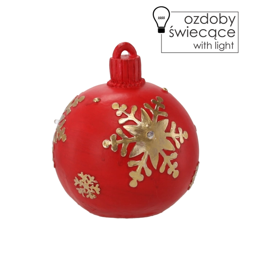 Luxusní vzhled v červené se zlatými detaily