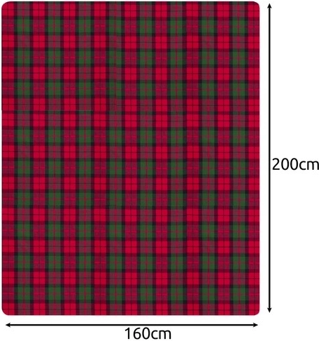 Velký rozměr 160 × 200 cm a vysoká gramáž 430 g/m²