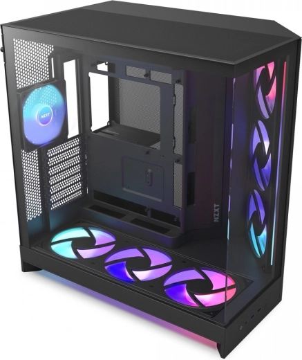 RGB výbava v balení + NZXT Control Hub