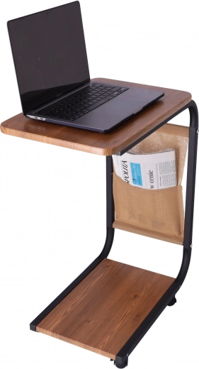 Stabilní konstrukce a stylové tmavé dřevo