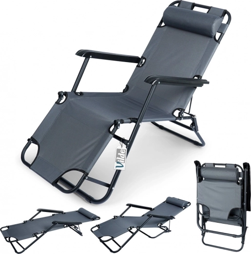 Tři nastavitelné polohy pro maximální relax