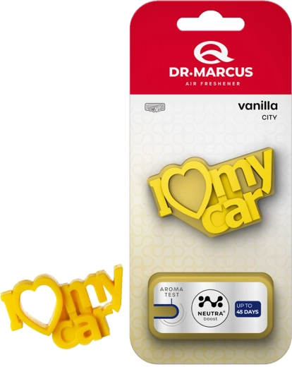 Dr. Marcus City I Love My Car Vanilla osvěžovač vzduchu do auta