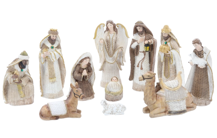 Kompletní sváteční scéna