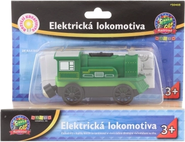 Maxim elektrická lokomotiva zelená
