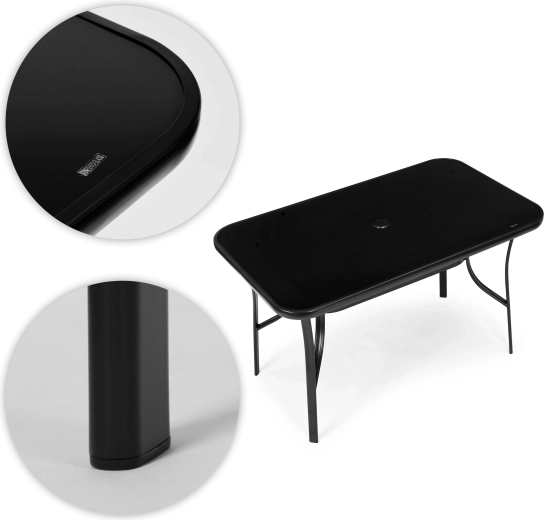 Tvrzené sklo 140 × 80 cm pro každodenní používání