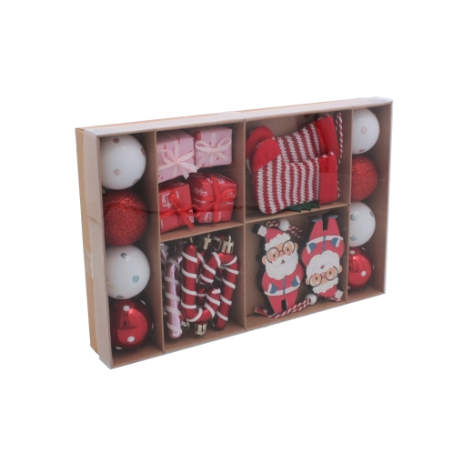 Kompletní mix ozdob pro okamžitý sváteční efekt