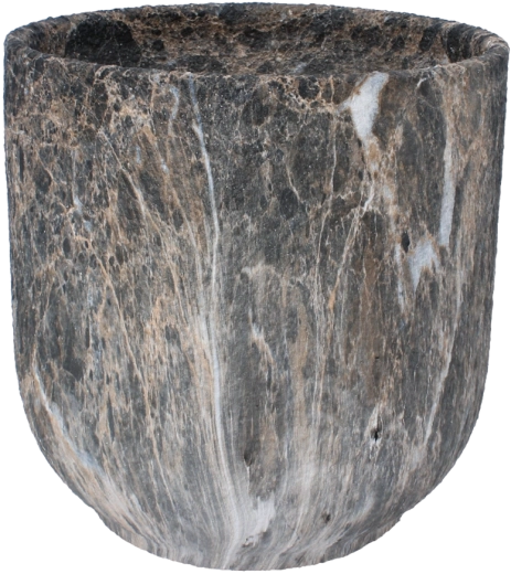 Keramický obal na květináč s mramorovým efektem 29 × 29 × 29,5 cm