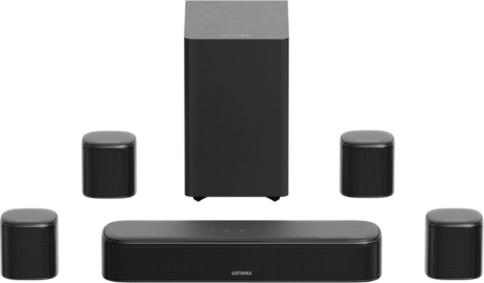 Výrazné basy s 5,25" subwooferem