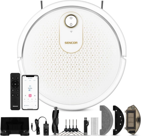 Robotický vysavač Sencor SRV 4550WH