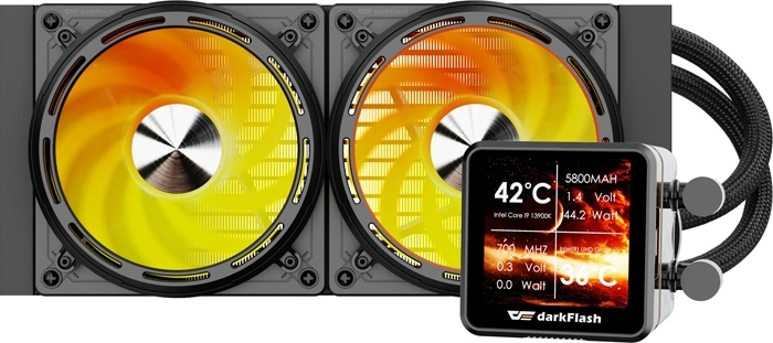 Dvojice 120mm PWM ventilátorů s ARGB