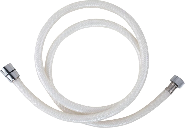 Sprchová hadice 150 cm PVC bílá