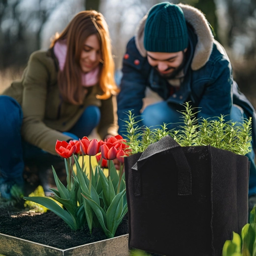 Zdravé kořeny díky prodyšnému materiálu