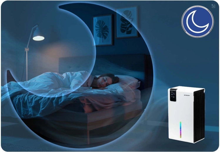 Tichá Peltier technologie a režim Sleep