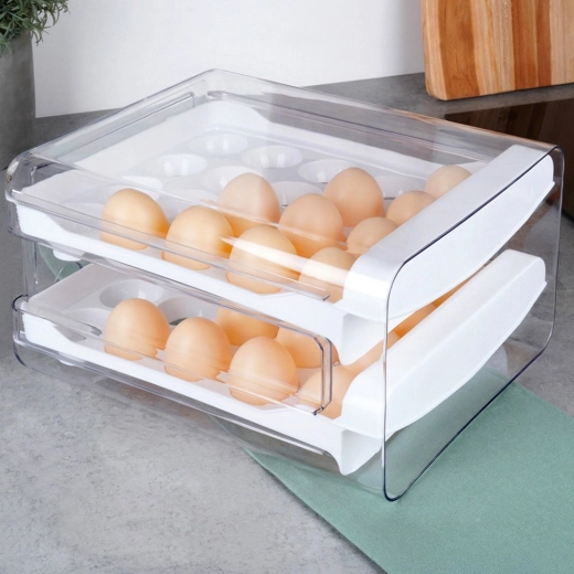 Dvoupatrový systém pro 40 vajec