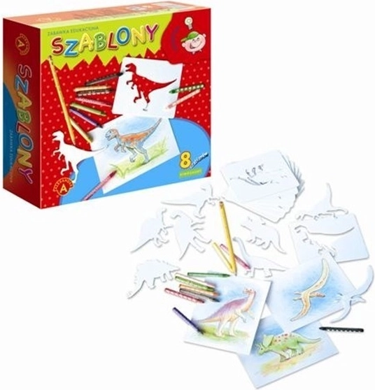 Šablony dinosauři – kreativní kreslení pro děti