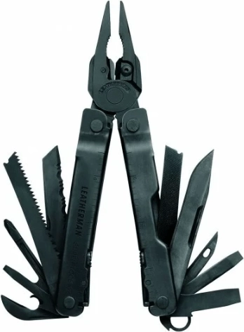 Leatherman Super Tool 300 Black multifunkční nástroj 19 funkcí