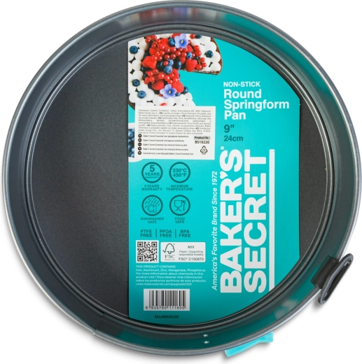 Nepřilnavý povrch a průměr 24 cm