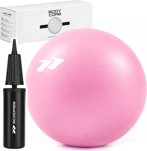 Gymnastický míč BodyCore 22 cm růžový - 1 kus
