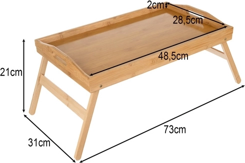 XL rozměr pro snídani i notebook
