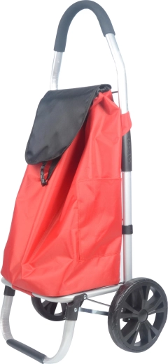 Nákupní taška na kolečkách Sydney 42 l, červená/černá