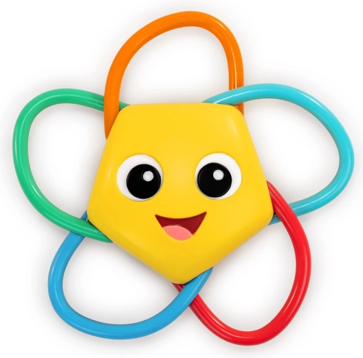 Baby Einstein kousátko a chrastítko Soothing Star bez BPA, 0m+