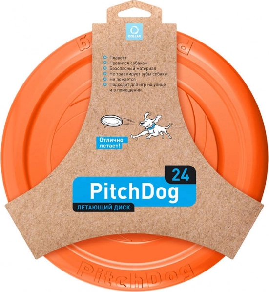 Létající disk WAUDOG PitchDog 24 cm – oranžový
