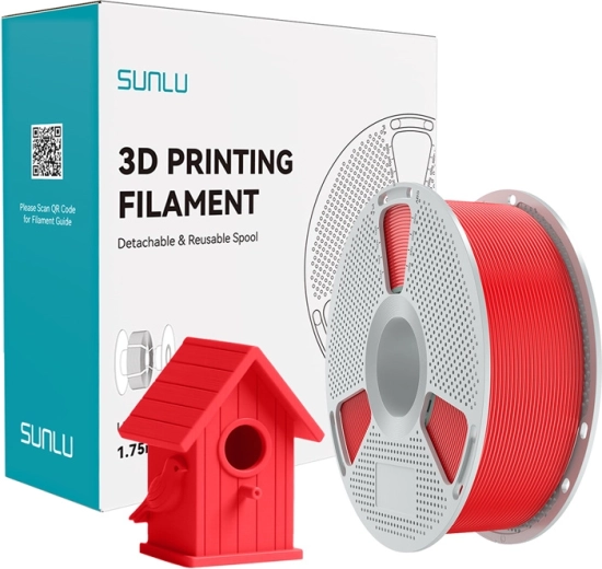 Sunlu ASA filament červený 1,75 mm