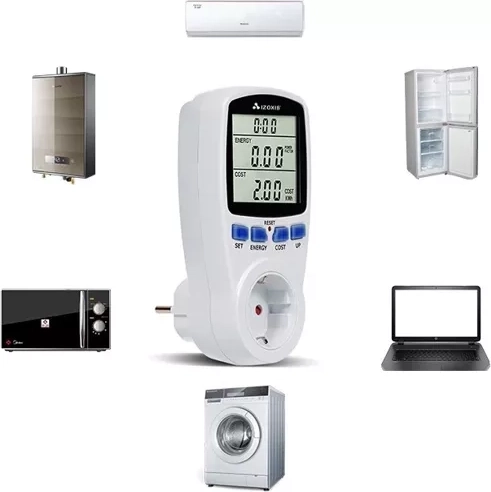 Digitální wattmetr – měřič spotřeby energie do zásuvky