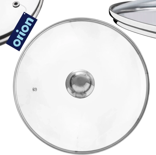 Nerezová obruba a pohodlný úchyt