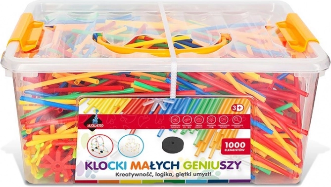 Konstrukční stavebnice Malých Géniů - Malé slámky