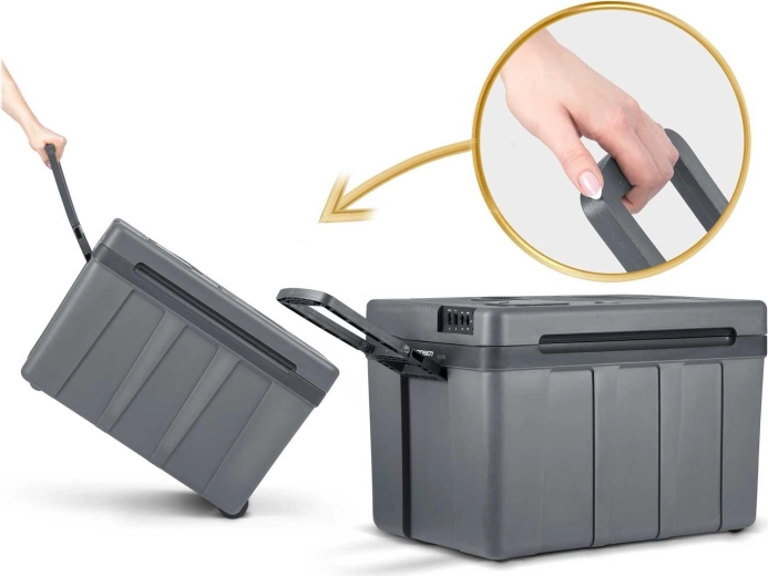 Snadný transport díky kolečkům a rukojeti