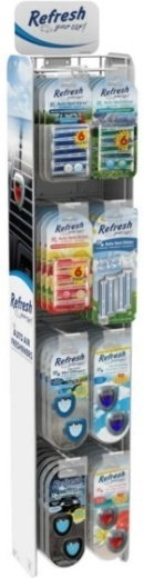 Stojan CALIFORNIA SCENTS Refresh Sidekick pro vent klipsy, kapacita 64 balení