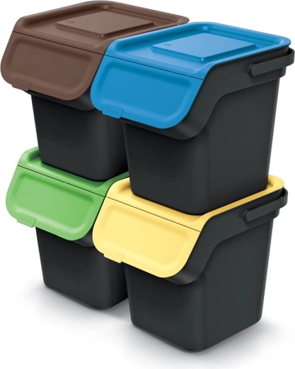 Barevné klapky pro snadné třídění