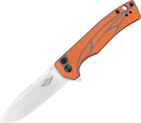 Oknife Mettle oranžový kapesní nůž 8 cm G10
