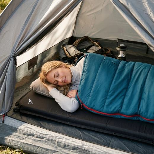 Pohodlný spánek v přírodě
