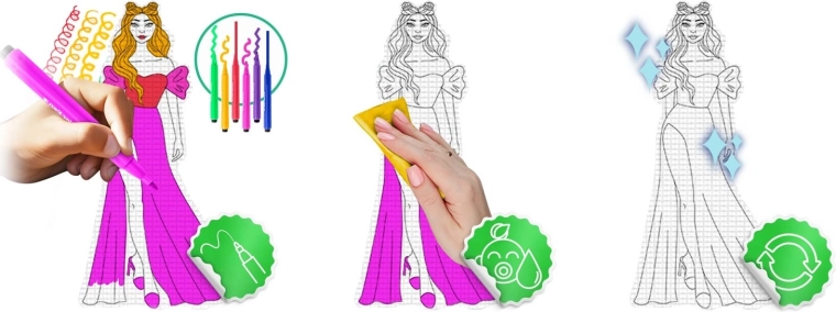 Omalovánkový povrch, který se snadno setře