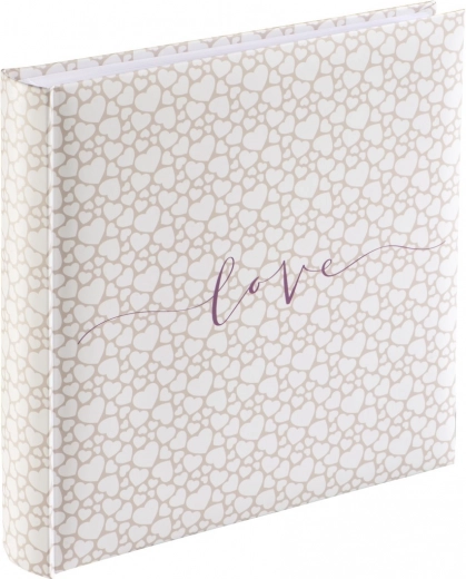 Fotoalbum Jumbo Romance 30 × 30 cm 80 stran bílý