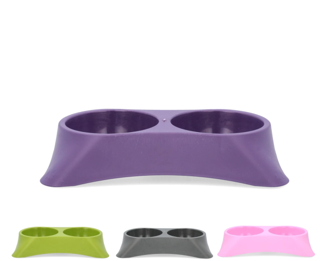 Dvě misky v jednom pro krmivo a vodu