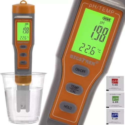 Elektronický pH metr s ATC a teploměrem 4v1
