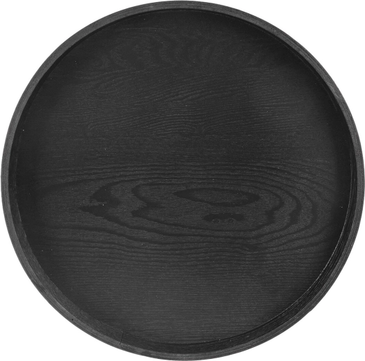 Kulatý dřevěný servírovací tác 38 cm