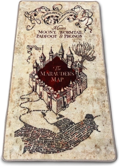 Rohožka Harry Potter Pobertův plánek 76 × 133 cm