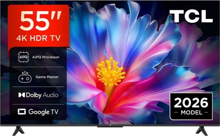 TCL 55" 4K HDR LED televize s Google TV
