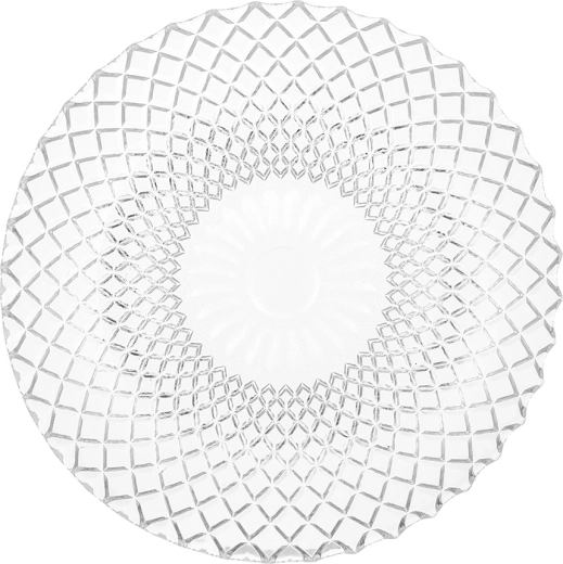 Skleněný dezertní talíř Solaris 15,5 cm
