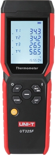 Uni-T UT325F čtyřkanálový teploměr s termočlánky